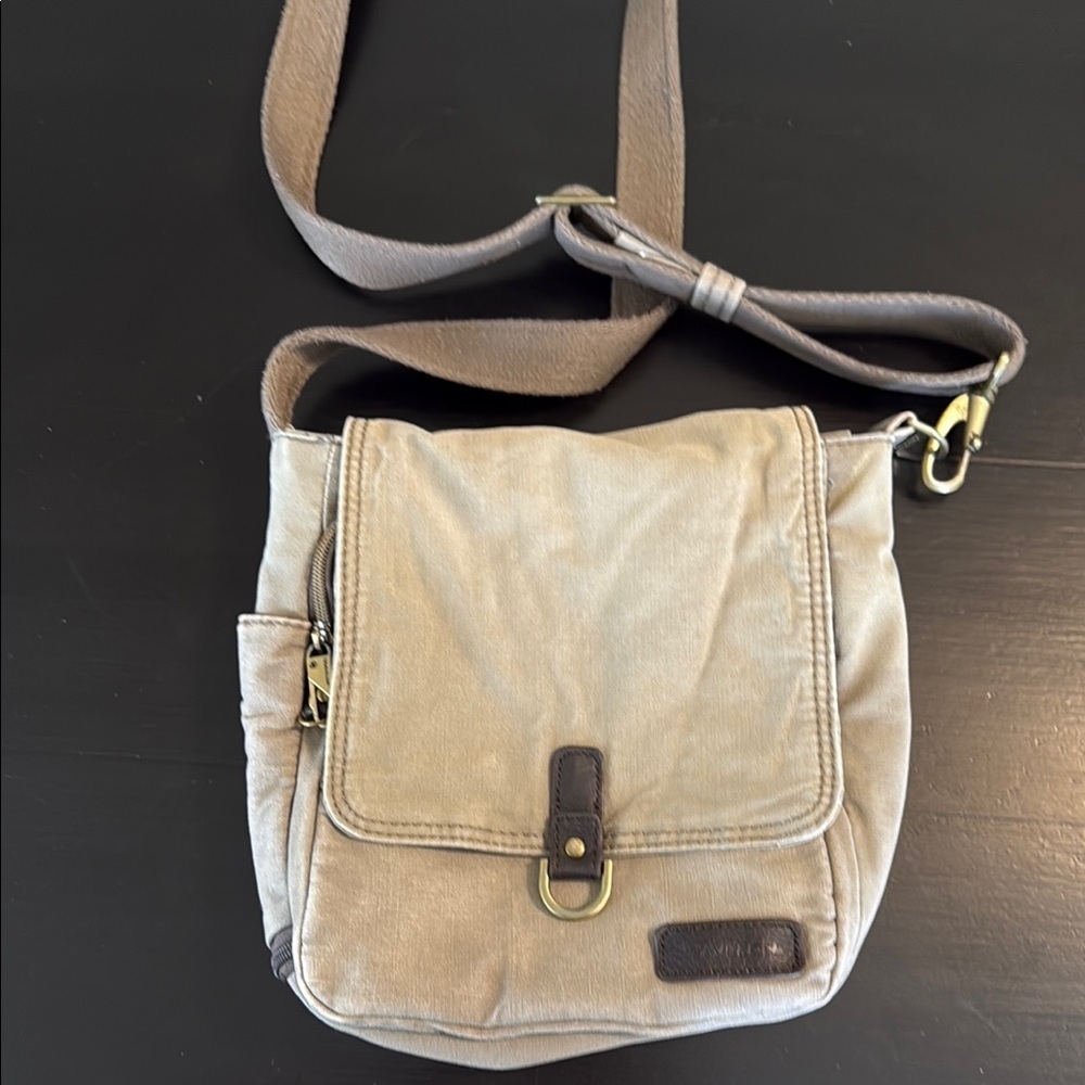 Travelon Tan Crossbody Bag
